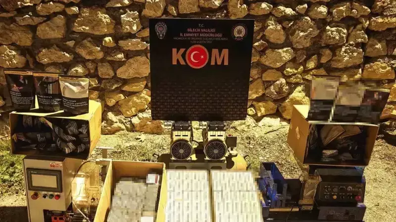 Bozüyük'te Kaçak Tütün Operasyonu: 29 Bin Makaron Ele Geçirildi