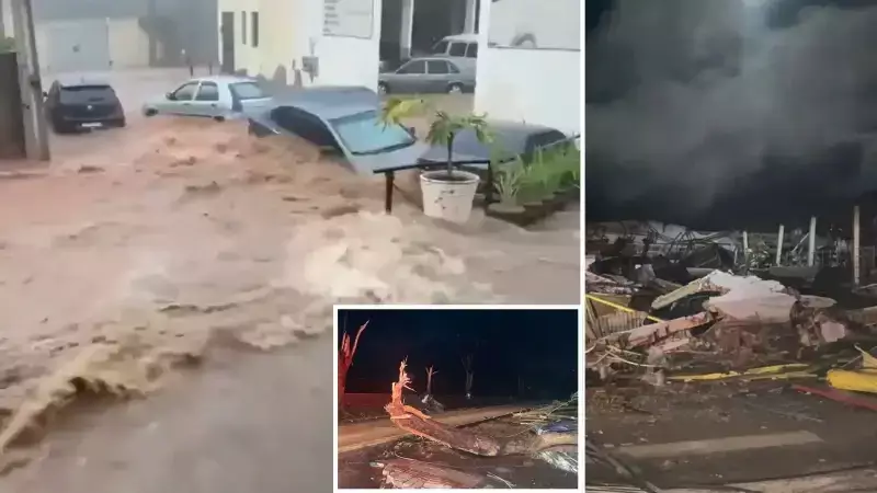 Brezilya'da Kasırga: 6 Ölü, 750 Yaralı