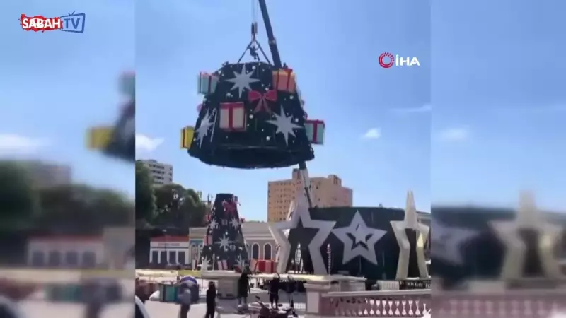 Brezilya'da Yılbaşı Ağacı Kurulumu Faciayla Sona Erdi: 1 Ölü