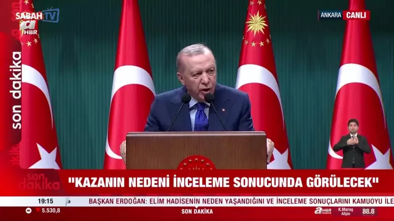 Cumhurbaşkanı Erdoğan Kabine Toplantısı Sonrası Önemli Açıklamalar Yaptı