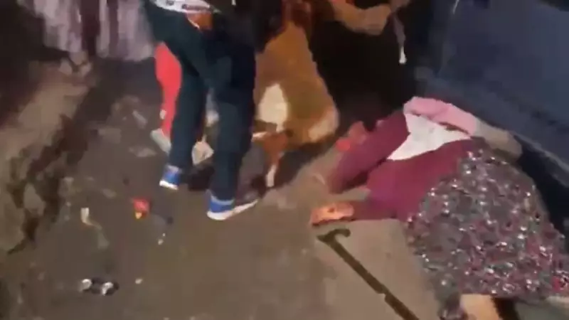 Düğün Davetlilerinin Arasında Havai Fişek Patladı! Korku Dolu Anlar