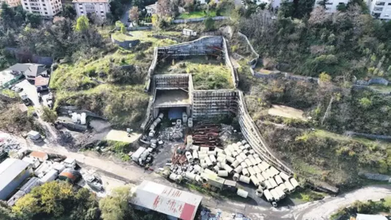Dolmabahçe-Levazım Tüneli 7 Yıldır Tamamlanmayı Bekliyor