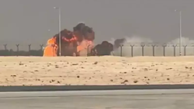 Dubai Airshow 2025'te Hindistan Savaş Uçağı Düştü: Pilot Hayatını Kaybetti