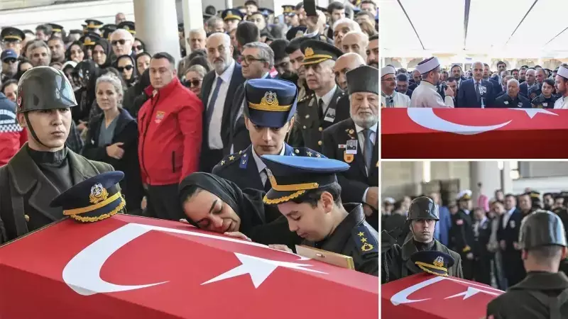 Şehit Astsubay Kıdemli Başçavuş Doruk Korkmaz İstanbul'da Toprağa Verildi