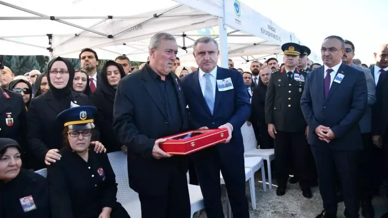 Şehit Astsubay İlker Aykut, Tekirdağ'da Toprağa Verildi