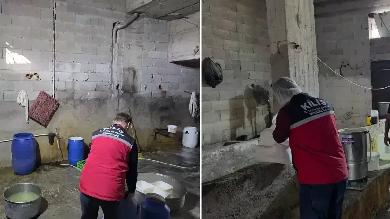 Ekrem Çetin'de Sağlıksız Yoğurt İmalathanesine 315 Bin TL Ceza