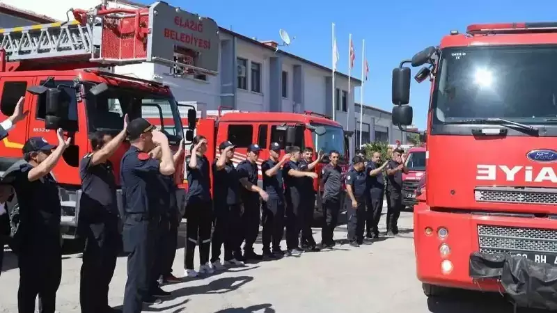 Elazığ İtfaiyesi 11 Ayda 4.100 Olaya Müdahale Etti