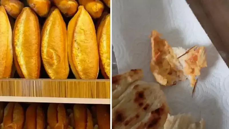Elazığ'da Ekmek İçinden Çıkan Parçalar Vatandaşı Şoke Etti
