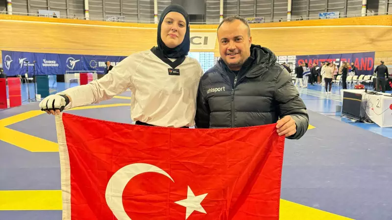 Elifnaz Köseoğlu, Gençler Avrupa Tekvando Şampiyonu!