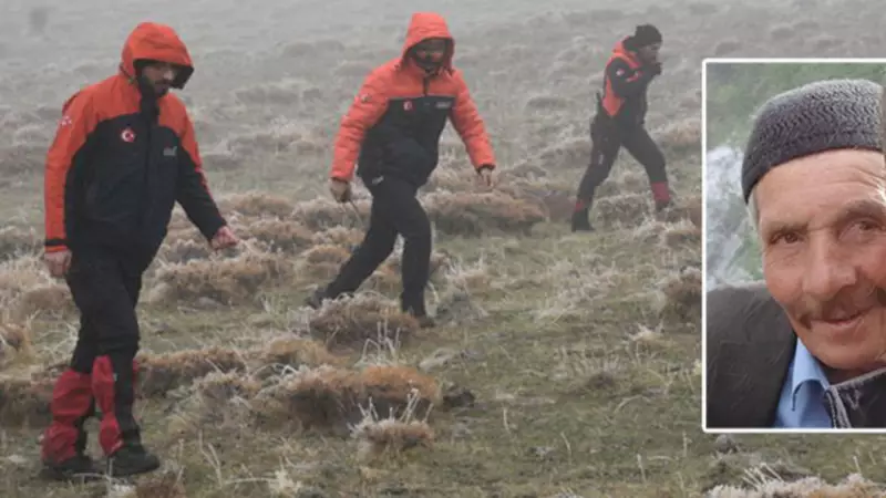 Erzurum'da 160 Koyun ve Çoban Kayboldu: Yoğun Sis Altında Arama