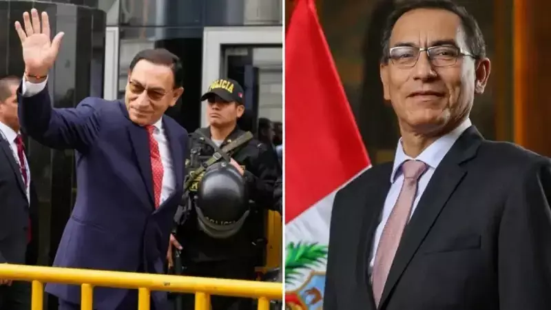 Eski Peru Devlet Başkanı Vizcarra'ya 14 Yıl Hapis Cezası