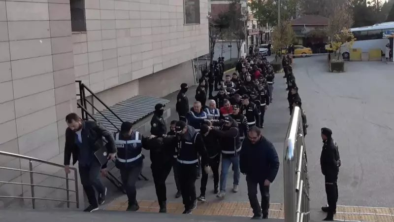 Eskişehir'de Silahlı Örgüte Büyük Operasyon: 31 Şüpheli Yakalandı