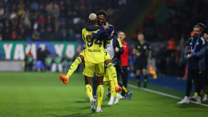 Fenerbahçe, Rizespor'u 5-2 Yenerek 13 Maçlık Galibiyet Serisini Sürdürdü