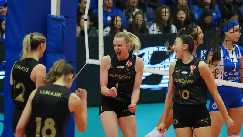 Galatasaray Daikin, Porto'yu Deplasmanda 3-1 Mağlup Etti