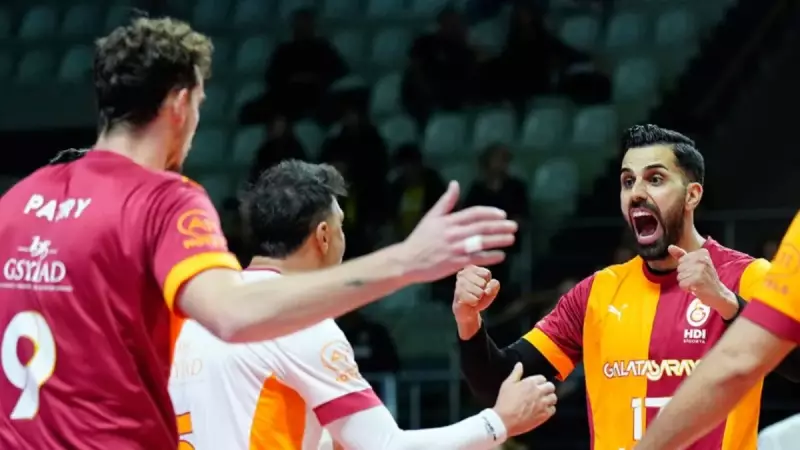 Galatasaray HDI Sigorta, Fenerbahçe'yi 5 sette mağlup etti!