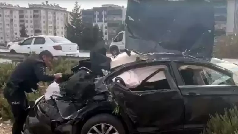Gaziantep'te Feci Kaza: 1 Ölü, 4 Yaralı