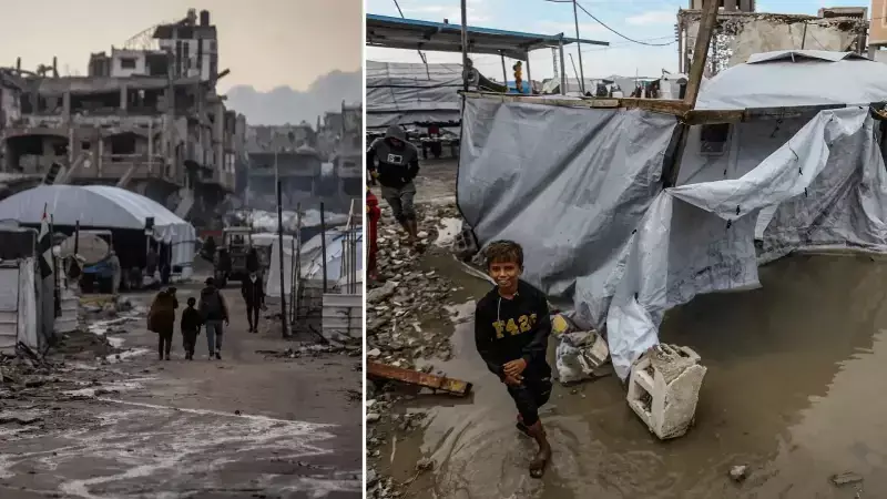 Gazze'de Felaket: Yağmurlar 288 Bin Aileyi Vurdu