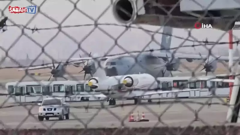 Gürcistan'da Düşen Askeri Uçak: 20 Şehidin Naaşı Türkiye'ye Getiriliyor