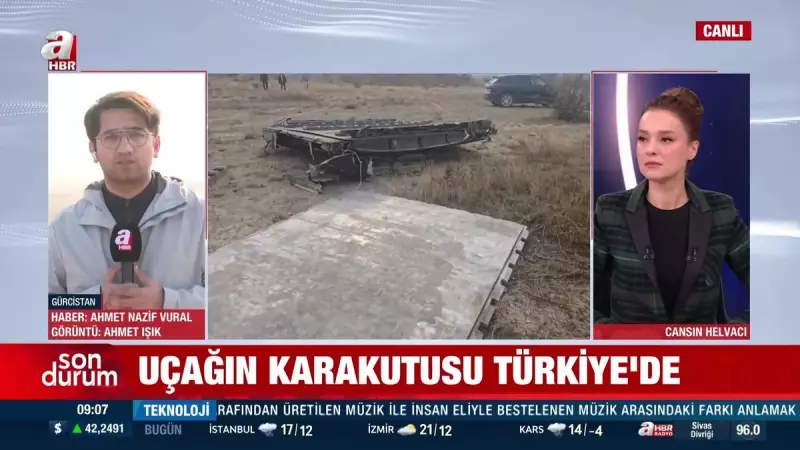 Gürcistan'da Düşen Askeri Uçağın Kara Kutusu Türkiye'de