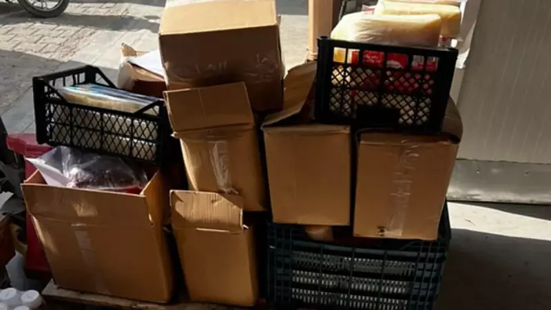 Hatay'da 1 Ton Sağlıksız Gıda Toprağa Gömülerek İmha Edildi