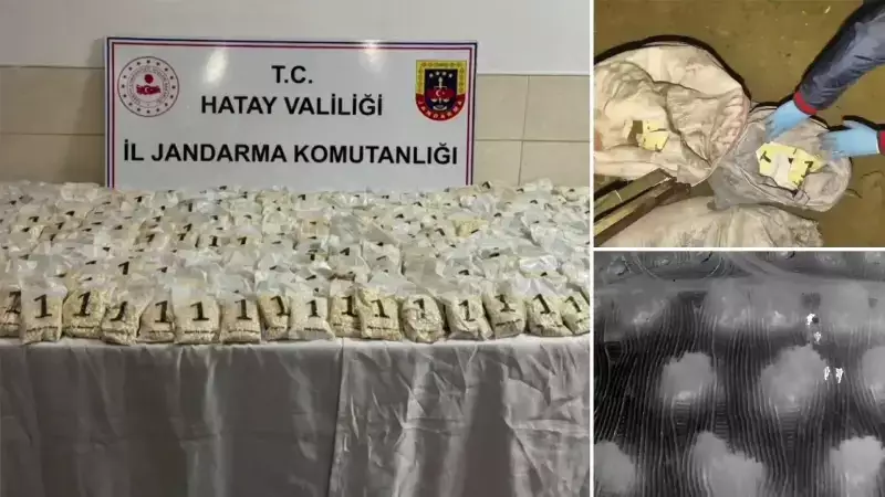 Hatay'da Zeytin Bahçesinde 625 Bin Captagon Hap Ele Geçirildi