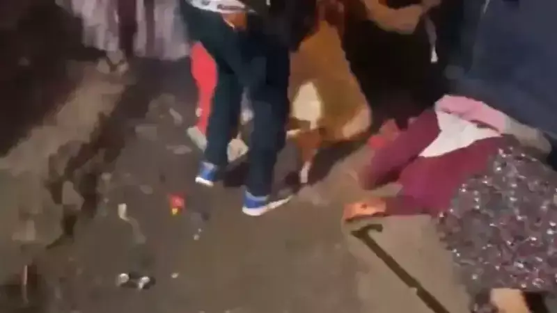 Havai Fişekler Kalabalığın Ortasında Patladı! Düğünde Korku Dolu Anlar