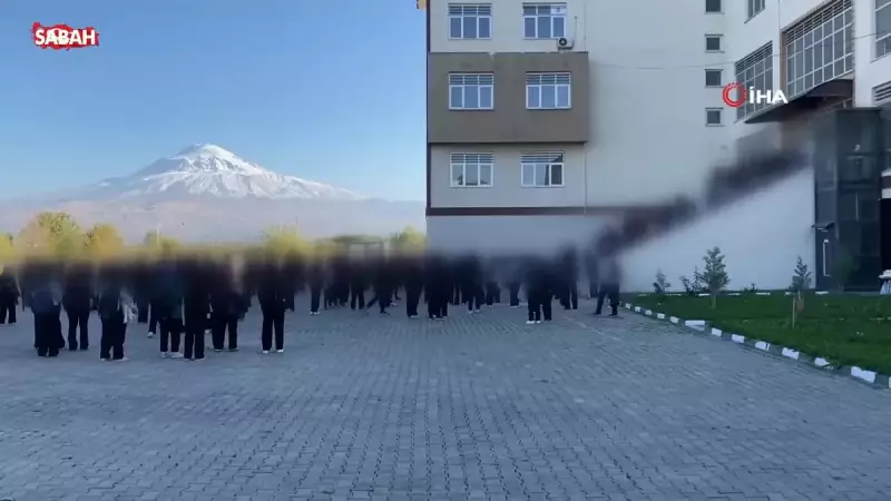 Iğdır'da Okul Baskını: Ellerinde Sopalarla Okul Bahçesinde Korku Dolu Anlar