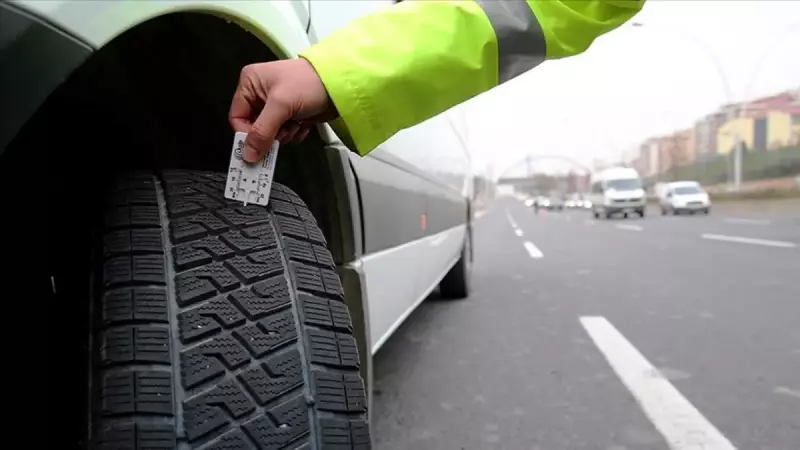 Kış Lastiği Zorunluluğu Başlıyor: Ceza 5.856 TL!