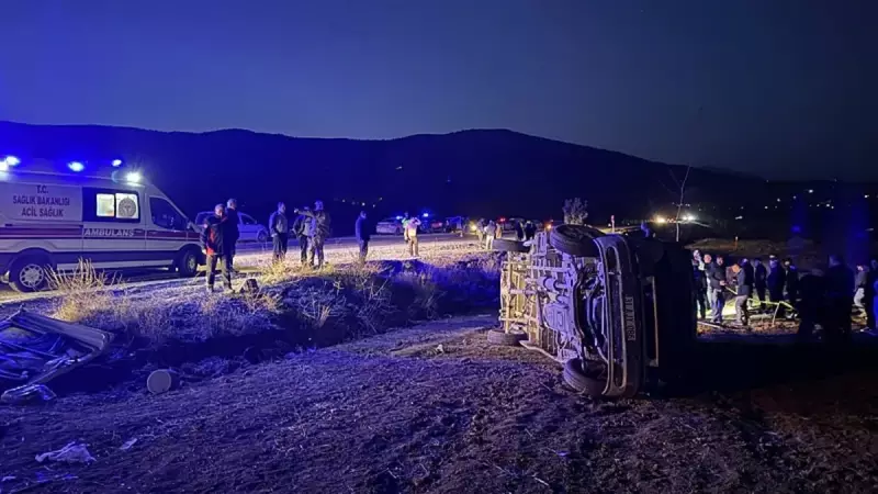 Kahramanmaraş'ta İşçi Servisi Kazası: 2 Ölü, 7 Yaralı