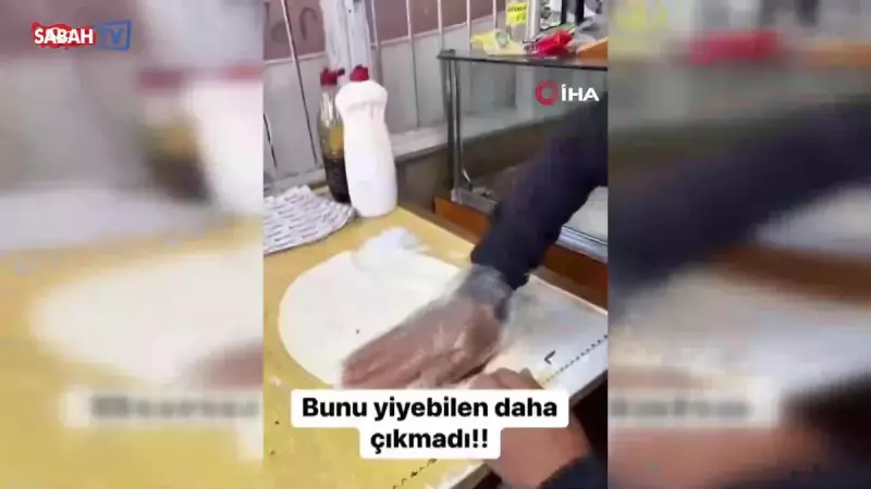 Kahramanmaraş'ta Çiğköfte Skandalı: Deterjan Kabıyla Sos Döküldü!