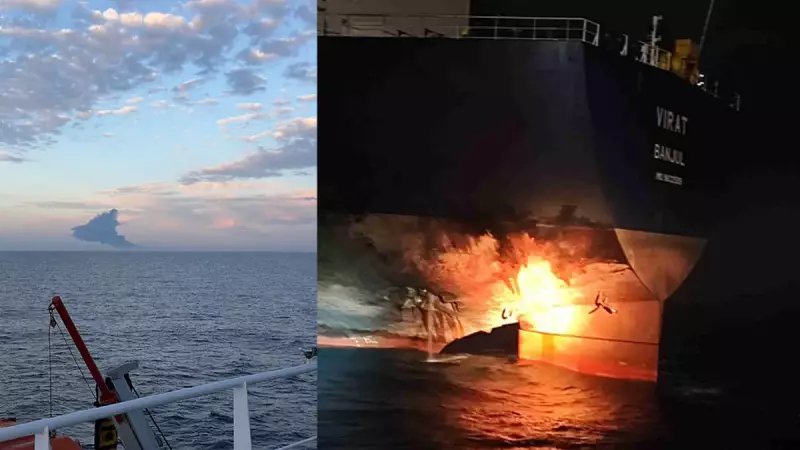 Karadeniz'de İki Tankere Saldırı: 45 Mürettebat Kurtarıldı