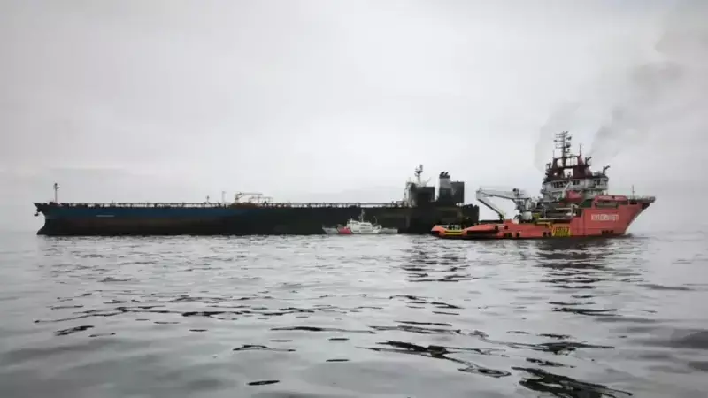 Karadeniz'deki KAIROS Gemisi Yangını Söndürüldü, VIRAT Çekme Operasyonu Sürüyor