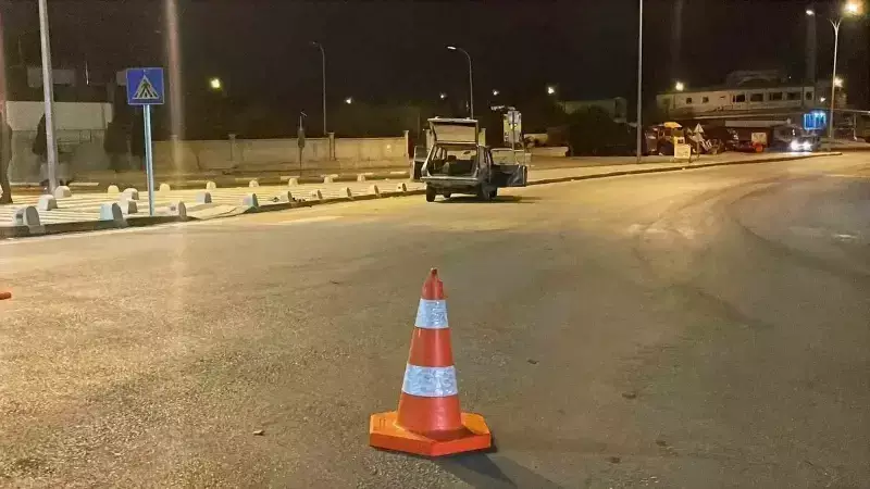 Karaman'da Trafik Kazası Sonrası LPG Kaçağı Panigi