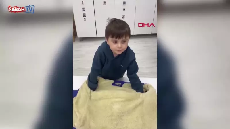 Kastamonu'da Kayıp Annesiyle Bulunan 5 Yaşındaki Osman'ın Kreş Görüntüleri Ortaya Çıktı