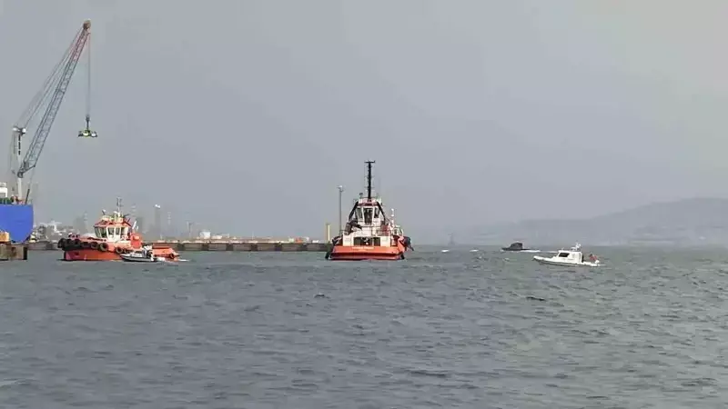 Kirazlıyalı'da Deniz Kazası: 1 Kurtarıldı, 1 Kayıp