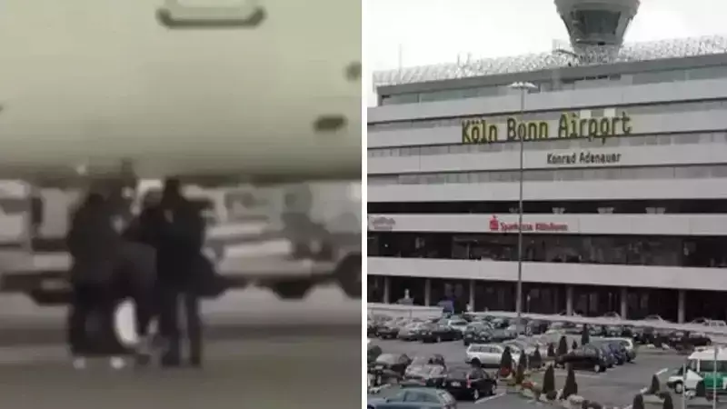 Köln Havalimanı'nda Uçak Kaçırma Girişimi: 2 Yolcu Gözaltında
