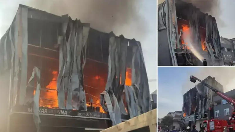 Kocaeli'de Kozmetik Fabrikasında Yangın: 6 Can Kaybı