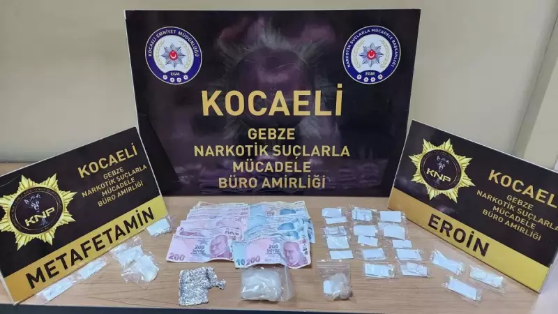 Kocaeli'de Narkotik Operasyonu: 38 Tutuklama ve Büyük Miktarda Uyuşturucu Ele Geçirildi