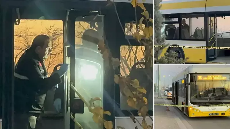Konya'da Belediye Otobüsünde Bıçaklı Saldırı: 21 Yaşındaki Genç Yaralandı