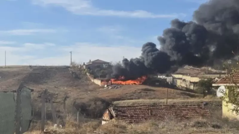 Kırşehir'de Jandarma Dikkati Yangın Faciasını Önledi