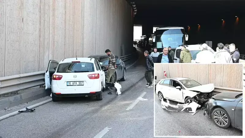 Kırıkkale-Kırşehir Yolunda Zincirleme Trafik Kazası: 4 Yaralı