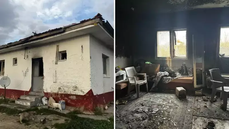 Kırklareli'de Ev Yangını: 1 Ölü, 1 Yaralı ve Gözaltı