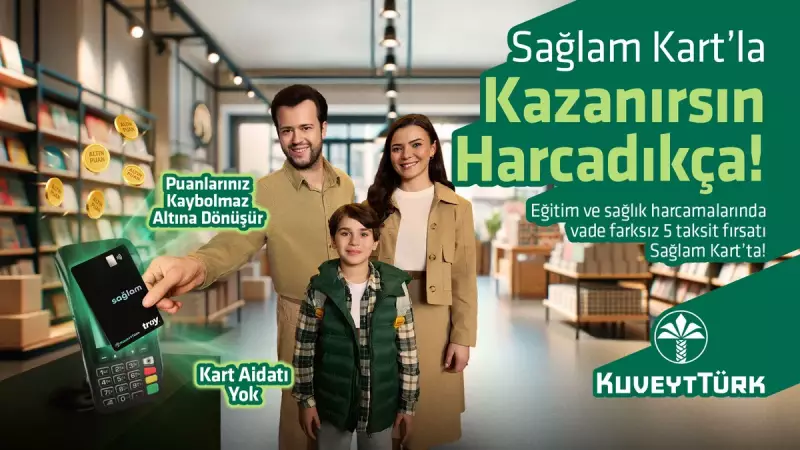 Kuveyt Türk Sağlam Kart Eğitim ve Sağlıkta Vade Farksız 5 Taksit