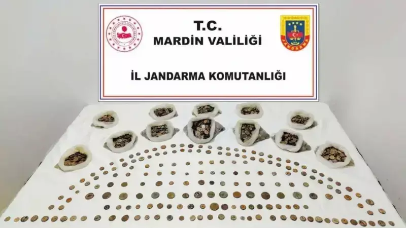 Kızıltepe'de Tarihi Sikke Operasyonu: 4.897 Adet Ele Geçirildi