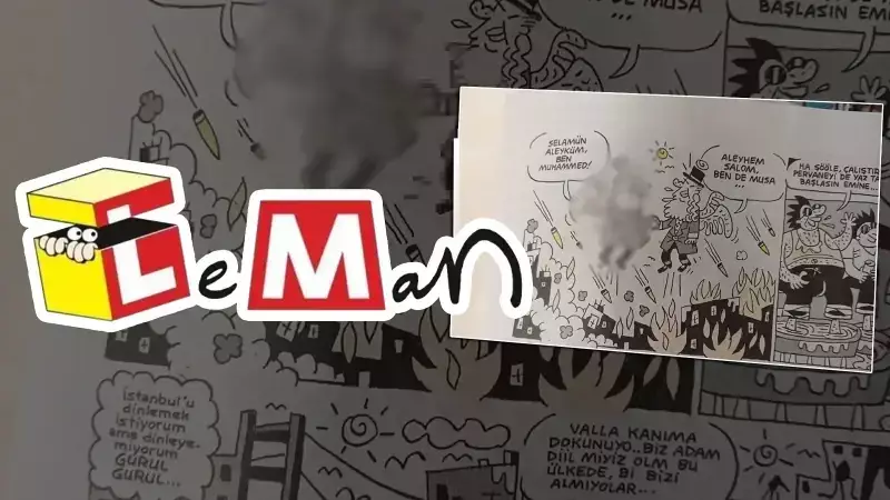 Leman Dergisi Karikatür Davasında Sanıklar Mahkeme Karşısında