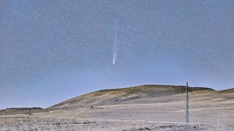 Lemmon Kuyrukluyıldızı Bitlis Semalarında Büyüleyici Bir Gösteri Sundu!