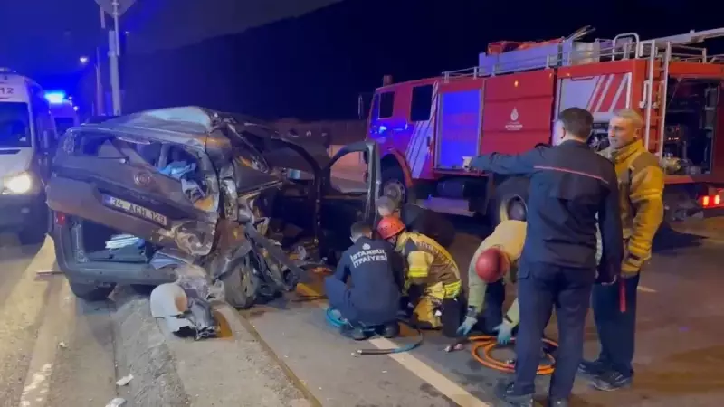Maltepe'de Zincirleme Kaza: 4 Yaralı, Sürücüde Ehliyetsiz ve Alkollü İddiası