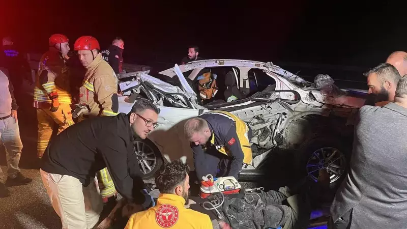 Manisa'da Feci Trafik Kazası: 1 Ölü, 2 Yaralı