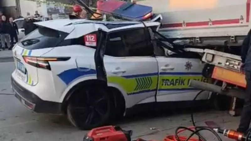 Manisa'da Yürek Yakan Trafik Kazası: 1 Polis Şehit Oldu