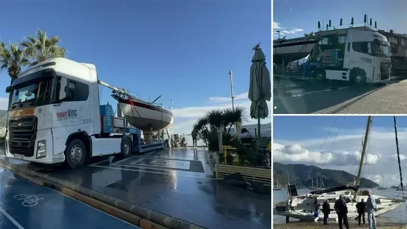 Marmaris'te Fırtına: 2 Yelkenli Karaya Vurdu, Kurtarma Başladı